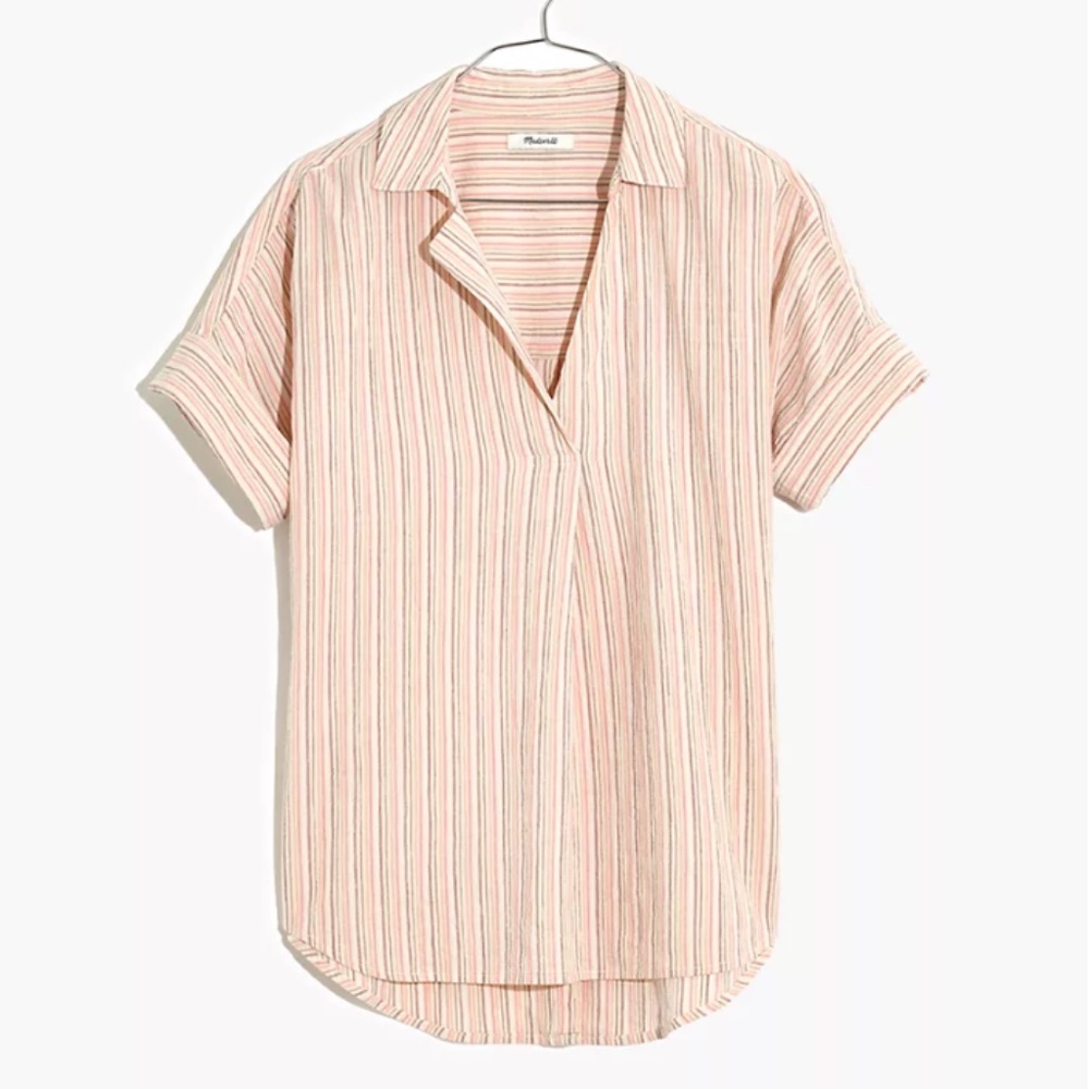 Madewell Button-Back Top